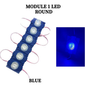 1 Led Module Circle Car Motorcycle Round Light Module 12vdc Waterproof