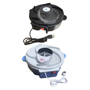 Quiet Electric Fly Trap USB Powered Insect Trap Fit for Home Office Camping ABS PC Materials Pet Friendly Moths Solution