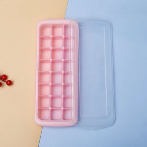 Murah Banget - Cetakan Es Batu / Cetakan Es Batu Cokelat Jelly Silicone 24 / 36 / 160 / Kotak Cube Silikon Elastis / Cetakan