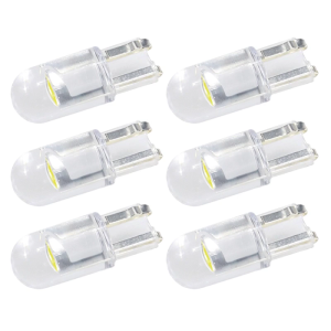 1/2/6pcs LED Car Interior Dome Lights T10 Bulbs W5W LED Light Acrylic Position Lamp Wedge Clearance Lights Easy to Use