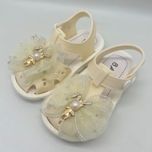 2588+S1 IMPORT Sandal Balita Anak Perempuan Pita Kelinci Lucu Bagus Lembut Kekinian Sandal Bayi Karet Lentur Ukuran 21-25