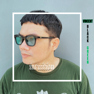 KACAMATA VINCENT - BLACK GREEN