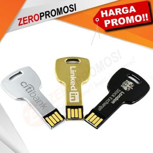 Flashdisk FDMT15 Gold Black USB Model Kunci