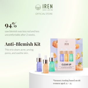 IREN Shizen CLEAR UP Anti-Blemish Discovery Kit