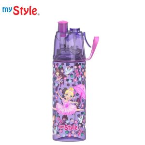 My Style TM 1301 B Mist Spray & Spritz Drink TRITAN Bottle 600ml for Girls - Botol Minum Spritz & Spray Anak Perempuan