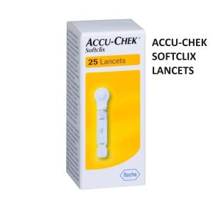 Accu Chek SoftClix Lancing Device or Accu Chek SoftClix Lancets 25s or 100s