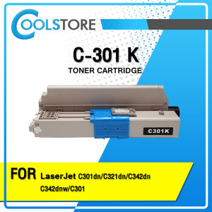 COOL ตลับหมึกเลเซอร์โทนเนอร์ C301/301 BKCMY สำหรับ Printer OKI C301dn/C321dn/C342dn/C342dnw/C301/C321/C342/321/342/301dn/321dn/342dn