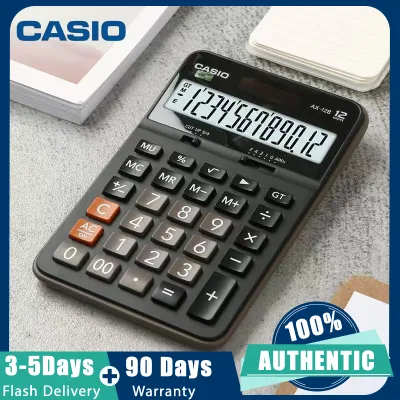 [COD]CASlO AX120ST TILT DISPLAY DESKTOP CALCULATOR 12 DIGITS