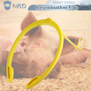 Sows Insemination Clip Insemination Bracket Sows Artificial Insemination Fertilization Clamping Ring Pig Insemination Clip Holder Pig Auxiliary Circle Pigs Sow Clips Artificial Insemination Equipment