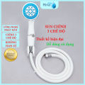 Bộ vòi sen tắm nhựa chỉnh 3 chế độ RINA RN226 bền đẹp cho mọi nhà - vòi hoa sen, bát sen, bông sen tắm. 