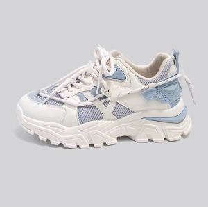 HYGGE SHOES Korean Sweet & Cool Version High Wedge Sneaker for Women #2216