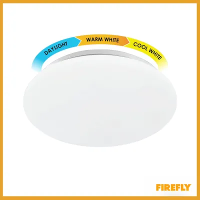 Firefly Basic Series LED Tri-Color Ceiling Lamp 24W Classic-ECL124TC
