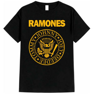 KurniaKaos - T-Shirt Kaos Band distro dewasa RAMONES Bahan 24s