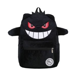 clu Pokemon Gengar Campus Backpack Student Large Capacity Leisure Versatile Female Cute Cartoon Funny School Bag Bags ulc