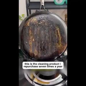 Black Pot Cleaner 150ml Pan Cleaner Multi-Purpose StainRemover Cleaning Home CleaningEquipmen Durable