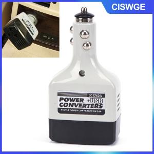 CISWGE USB xe điện chuyển đổi DC 12 24V để AC 220V xe biến tần cho điện thoại biến tần 12V phổ biến điện biến Áp Điện thoại di động sạc cổng USB