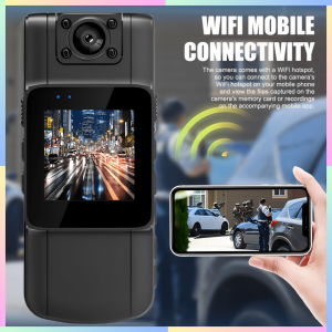 FAST DELIVERY JOZUZE Kamera Mini WiFi Tersembunyi Night Vision Full HD 1080P Rotating Lens 1000mAh