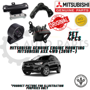 MITSUBISHI ASX 4WD (2016Y~) BRAND 100%  MITSUBISHI geNuine ENGINE MOUNTING (SET 4PCS)