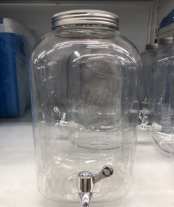 แกลลอนน้ำทรงเหลี่ยม PET แบบมีก๊อก 8 ลิตร รุ่น RT033 - โหลใส่น้ำ ถังน้ำดื่ม อย่างดี มีก๊อกสำหรับเปิด-ปิดน้ำ - BY IT SOGOOD STORE