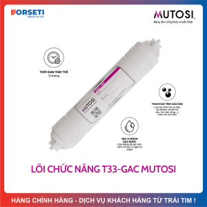 Lõi Lọc Chức Năng Số 5 GAC-T33 Mutosi Giúp Tạo Vị Ngọt Tự Nhiên Cho Nước