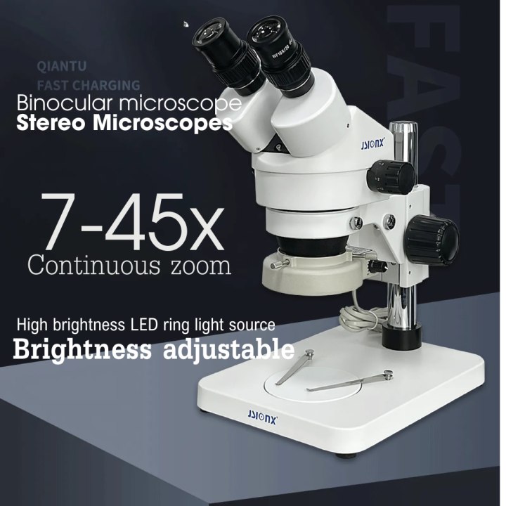 7 - 45X, Jewelry identification 45X continuous,binocular microscope ...