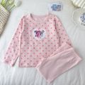 [My Little Pony] Genuine Children's Pajamas Long-Sleeved Lycra Cotton Loungewear Girls Cute Sweet 2025 New Style. 