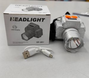 Powerful Headlamp 3 Modes Rechargeable USB Portable IPX4 Waterproof Outdor Camping Headlight Fishing Cycling