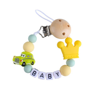 PC 14 | PACIFIER CLIP | TALI EMPENG DAN TEETHER BISA CUSTOM NAMA | TALI DOT EMPENG TEETHER CHAIN GANTUNGAN BAHAN GANTUNGAN SILIKON AMAN BPA FREE | RUZAIN MALL