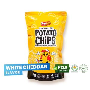 White Cheddar Chops To Go Hand-Crafted Potato Chips - For Cheese Lovers!