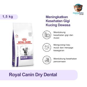 Royal Canin Vet Dental Cat 15KG Menjaga Kesehatan Mulut