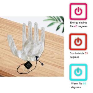 Electric Heating Glove Inserts for Quick Warmth in Cold Weather with Detachable Designs and Low Power Consumption