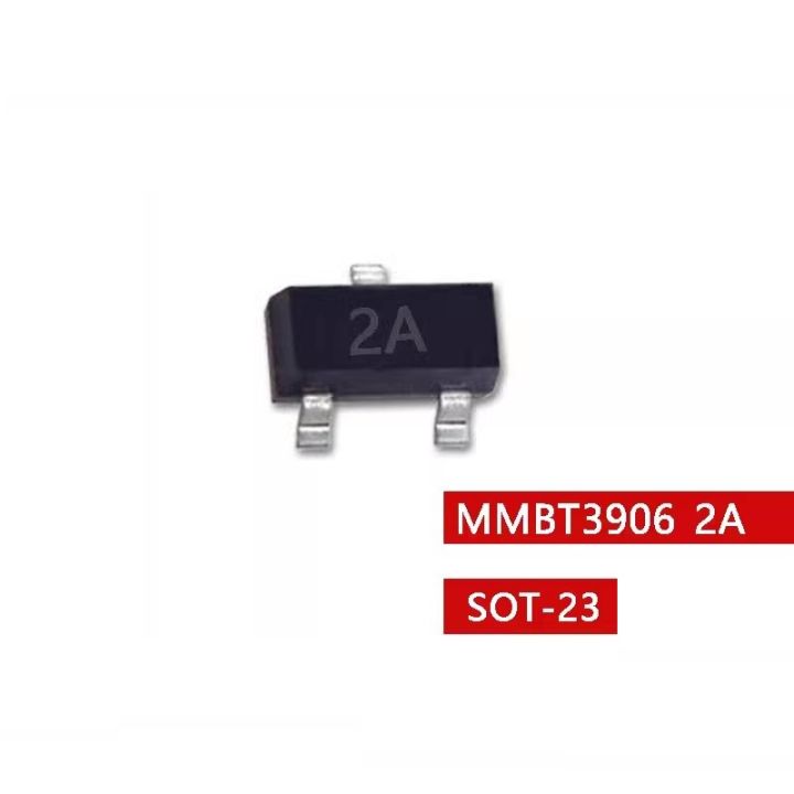 MMBT3906 2N3906 2A 0.2A 40V PNP SOT-23 Transistor | Lazada PH