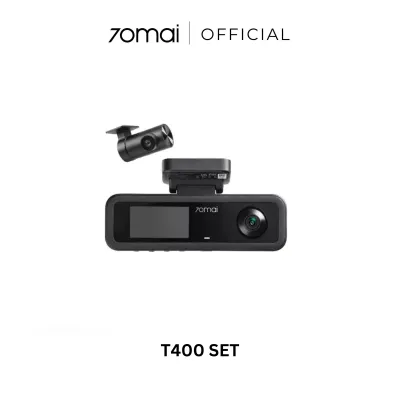 [2026 NEW] 70mai T400 3-Channel Dashcam 2.5K | Built-in GPS | Infrared Night Vision | Supercapacitor | E-hailing & Grab Taxi