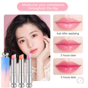 🔥จัดส่งในพื้นที่+มีในสต๊อก🔥 ลิปสติกเปลี่ยนสี กันน้ำ เปลี่ยนสีตามอุณหภูมิ ลิปกลอสให้ความชุ่มชื้น ลิปบาล์มบำรุงริมฝีปากยาวนาน