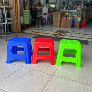 Bangku / Dingklik / Kursi Jongkok Tebal / Plastic Stool Squat Chair Bron Bangku Plastik Segi