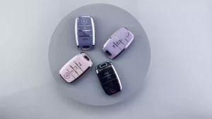 Key Fob Cover Case Compatible with Kia Forte Forte Koup NIRO Optima Rio Sorento Soul Sportage Accessories Shell
