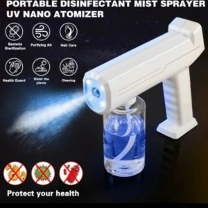 Nano Spray Gun - Portable Nano Atomizer T05 Sinar UV Ultraviolet USB Type C untuk Disinfektan / siram tanaman / kebersihan / aromaterapi / air purifier