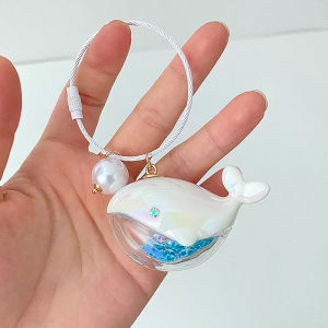 Lovelylife🔥 ​​​​​​​Niche High-end Paus Liontin Gantungan kunci Tas Sekolah Murah Liontin Akuarium Souvenir