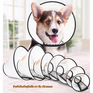 ปลอกคอกันเลีย ลําโพงกันเลีย คอลล่ากันเลีย คอลล่าสุนัข คอลล่าแมว ลําโพงหมา คอลล่าหมา ปลอกคอกันเลียสุนัข