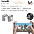 Nút kẹp điện thoại GADO nút bắn game PUBG hỗ trợ 4 ngón chơi game tiêu diệt đối thủ nhanh.