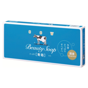 "【Direct From Japan】 Cow Brand Red Box 90g x6 & Blue Box 85g x6 - Sensitive Skin Dry Skin Hydrating Natural Ingredients Gentle Cleansing Moisturizing Family Soap "