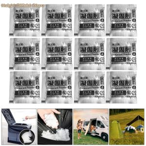 12Pcs Camping Toilet Chemicals Poo Gel Portable Powder for Hiking and Outdoor Survival Gear
