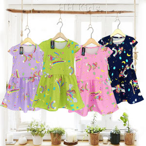 Dress Anak Perempuan Babyterry Premium Pony/ Dress Anak Kekinian/ Dress Anak Murah/ Pakaian Anak Perempuan