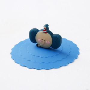 Gratis Semua - Tutup Gelas & Cangkir Silikon Karakter / Cover Penutup Cangkir Karet Silikon Kedap Udara Anti Debu / Penutup Gelas