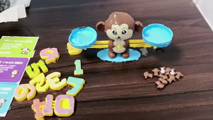 Kids Balance Math Game Relieve Boredom Balance Scale Number Board Game Digtal Math Board for Play Funny Table Toy Best G