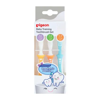 Pigeon (PIGEON) Training Toothbrush Lesson 123 Set