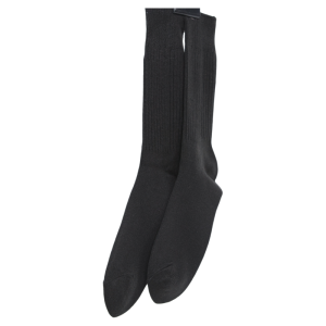 ถุงเท้าดำ Spryly สัมผัสนุ่มนวล ไม่สากผิว ช่วยลดการเสียดสีระหว่างเท้ากับรองเท้าหนังแข็งๆ ได้ดีเยี่ยม