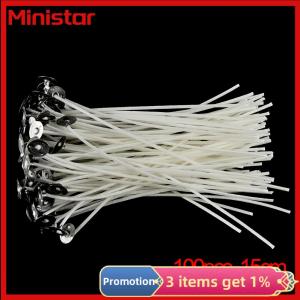 100Pcs Five Sizes 8/10/12/15/20 cm Candle Sustainers Cotton Core Wicks For DIY
