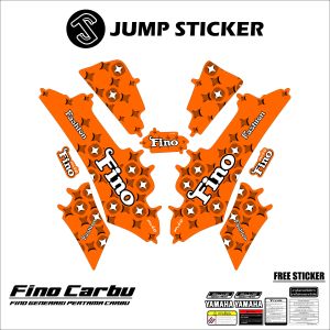 Stiker striping fino karbu - lama garfis variasi 18