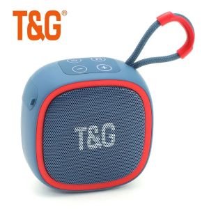 T&G Mini Bluetooth Speaker Portable Speaker Wireless Connection Outdoor Sport Audio Stereo Support TF FM Card Car Audio